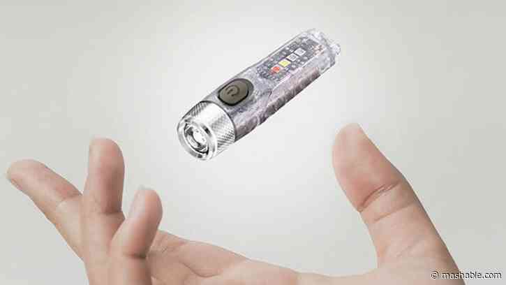 Add this ultra-compact flashlight to your emergency pack for $17.99
