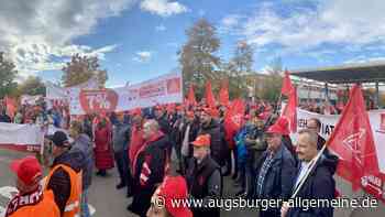 Im Neu-Ulmer Daimler-Buswerk läuft es – Beschäftigte fordern ihren Anteil