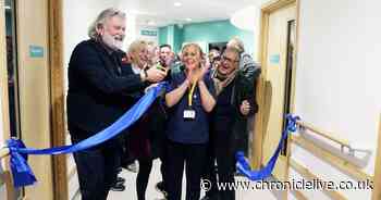 Hairy Biker Si King's touching message as he opens new Northumberland hospital unit