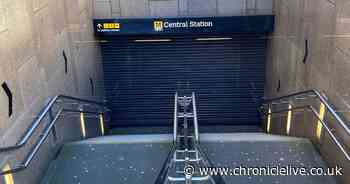 Nexus apologises for Metro entrance closure caused by flooding