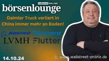 wO Börsenlounge: Uber | Tencent | LVMH - ist Daimler Truck in China auf dem Holzweg?
