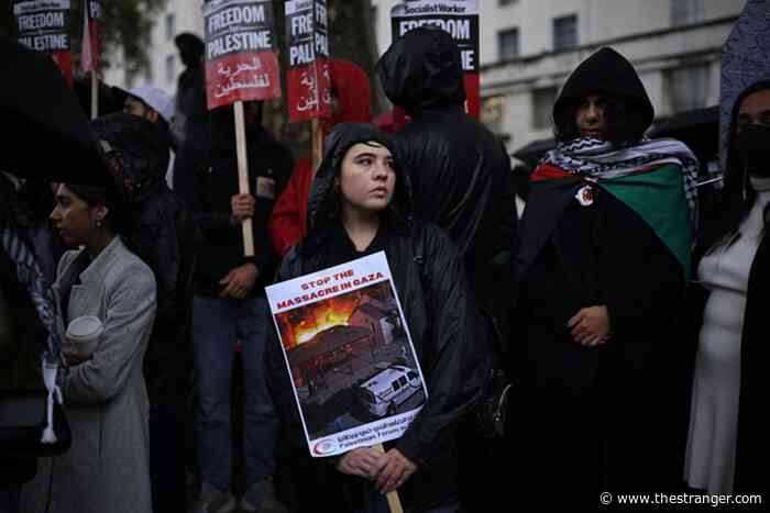 Slog AM: Bombs on the Roads in Seattle, US Arms Israel, NRA Chief Tortured and then Killed a Cat