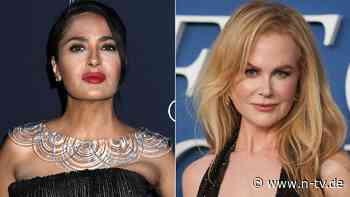 Rätselhaftes Video: Haben Salma Hayek und Nicole Kidman Stress miteinander?
