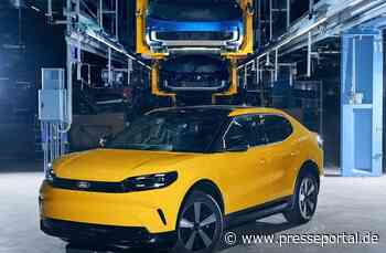 Neuer, vollelektrischer Ford Capri auf dem Weg zu Kunden