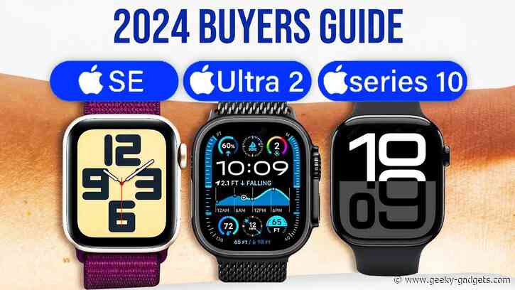 The Ultimate Apple Watch Buying Guide: 10, Ultra 2, or SE?