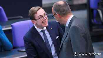 Partei schafft Trendumkehr: CDU stoppt Mitgliederschwund - Amthor sieht Merz-Effekt