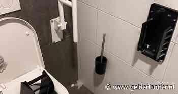 Na piemels en kaarsvet richten jonge vandalen nu vernielingen aan in invalidentoilet van brasserie