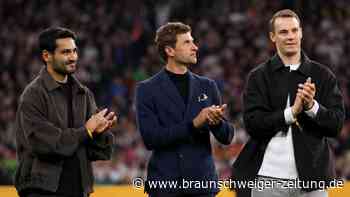 Emotionen in München: Großer Applaus für Müller und Neuer