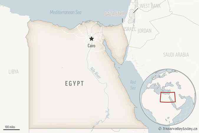 A bus carrying university students crashes, killing 12 and injuring 33 in Egypt’s northeast