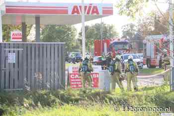 Inzet bij LPG installatie bij benzinestation AVIA in Peize