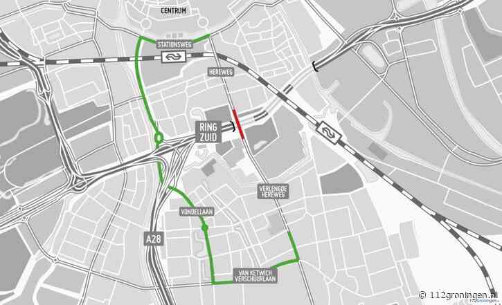 Hereweg is vanaf 14 oktober twee maanden deels afgesloten