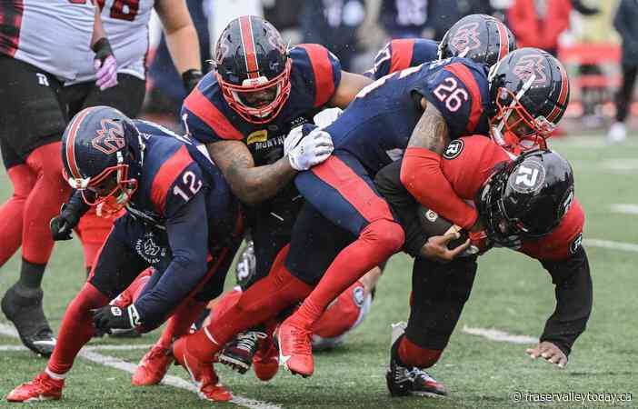 Montreal Alouettes sweep Ottawa Redblacks again with 19-12 win