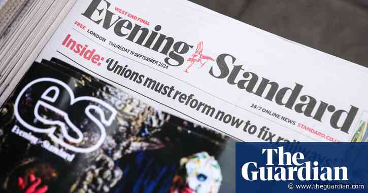 Evening Standard losses top £100m in seven years as daily closes
