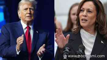 EXCLUSIVE: Trump leads Harris in Florida, new poll shows