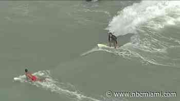 Milton brings surf to South Florida–but also swells, rip-current risk