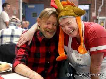 Ottawa Mission serves Thanksgiving meals Monday, bringing total for week to a record 17,257