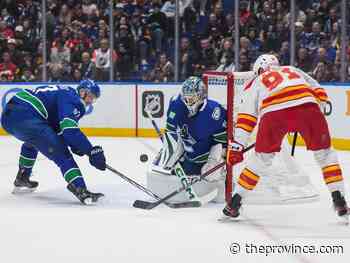 Canucks news: Anthony Romani breaks collarbone, Tyler Myers back on ice