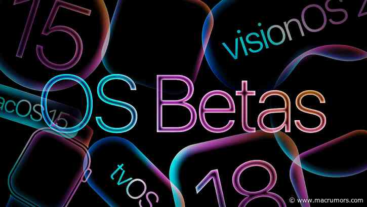 Apple Seeds Fifth Betas of watchOS 11.1, visionOS 2.1, and tvOS 18.1 to Developers