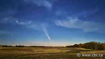 Missed the northern lights display this week? A comet has arrived to save your night