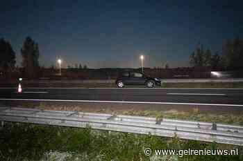 Automobilist vlucht te voet na ongeval