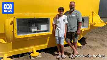Almost lost to the scrap heap, a yellow submarine resurfaces in all its golden glory