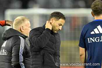 Domenico Tedesco reageert zelf op fans die zijn ontslag willen zien en benoemt wat het probleem was tegen Frankrijk
