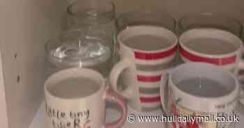 Holidaymaker comes home to find every bowl and cup filled with water