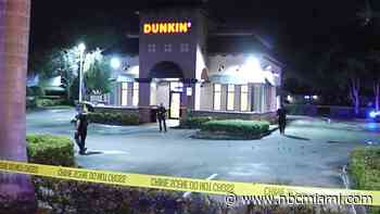 Man killed, another hurt in shooting outside Miramar Dunkin' Donuts: Police