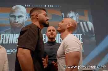 Flying Uwe kündigt vor 58.000 Zuschauern (Weltrekord) Oktagon Hauptkampf gegen Ediz an