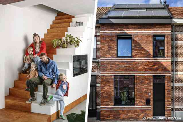 Een glijbaan in de woonkamer en een keuken als trap: binnenkijken in het kindvriendelijke rijhuis van Dennis en Marijke