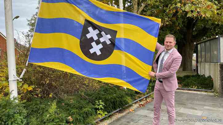Burgemeester Scholtze is in zijn missie geslaagd: met vlag en wimpel