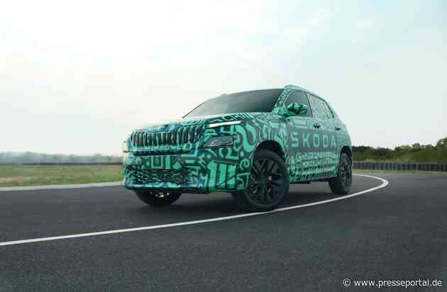 Der neue Kylaq: Mit speziellem Camouflage-Design startet Škoda Auto in Indien eine neue Ära
