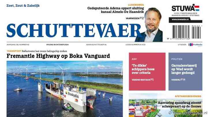 De nieuwe Schuttevaer is uit: groot voor klein in Terneuzen en klein op groot in Rotterdam