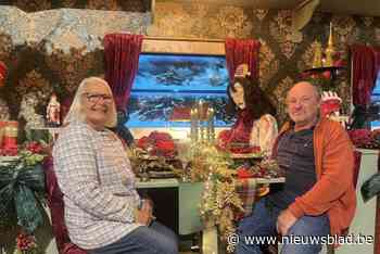 Het wordt 23 graden, maar bezoekers kerstmarkt al helemaal in Let it snow-sfeer