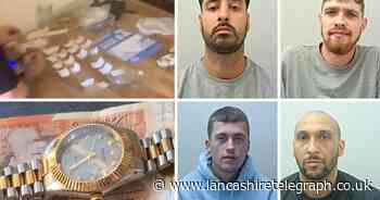 WATCH: Organised crime group bags up drugs to be dealt across East Lancs