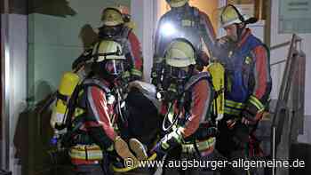 Großeinsatz in Türkheim - zum Glück nur eine Übung