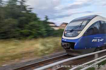 Auf der Sennebahn fahren ab Schloß Holte Busse statt Zügen