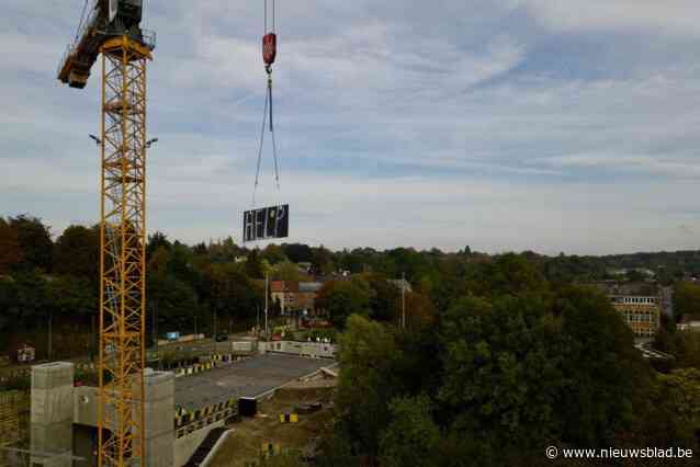 Leerlingen Sint-Jozefschool krijgen pedagogische opdracht van werfkraan