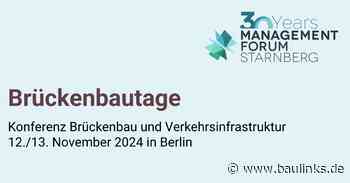 Brückenbautage 12. und 13. November 2024 in Berlin