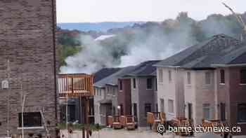 Suspected arson destroys new house build, damages another in Bond Head