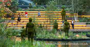 New urban oasis with ‘floating garden’ launched in busy London location