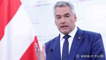 Frage des "politischen Tuns": Nehammer will "nicht Kickls Steigbügelhalter sein"