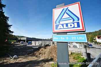 Aldi-Neubau in Höxter: Eröffnung steht bevor