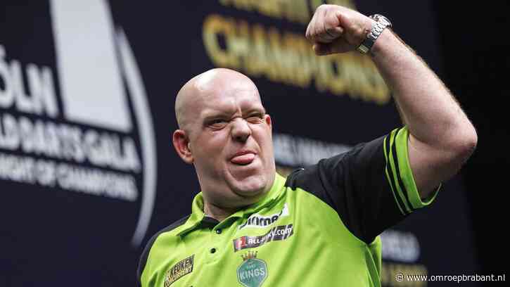 Michael van Gerwen herstelt zich van pijnlijke nederlaag en wint toernooi