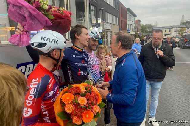 Zegekoning Rutger Wouters wint sluitingsprijs in Heist-Goor, Nijlenaar Ward Sluyts (5de) beste streekrenner