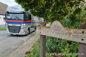 Kampf gegen Lkw: Warburger Ortsteil will den nächsten Joker ziehen