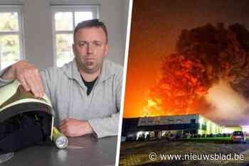 Brandweerman Thierry moet uitrukken voor brand in eierbedrijf waar hij zelf werkt: “Het ging zo snel, nooit gezien”
