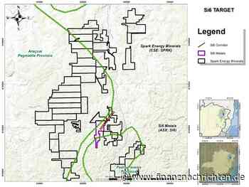 EQS-News: Spark Energy Minerals Inc.: Spark Energy Minerals schreitet bei der Exploration auf seinem Lithiumprojekt Arapaima voran und gratuliert Si6 Metals zu einem 3 km langen anomalen Lithiumtrend