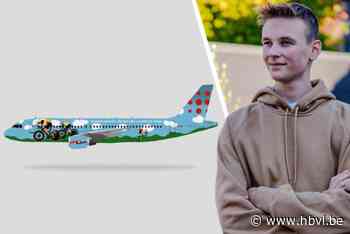 Ontwerp van Truienaar Noah (18) bij laatste vijf kanshebbers om op vliegtuig van Brussels Airlines geschilderd te worden