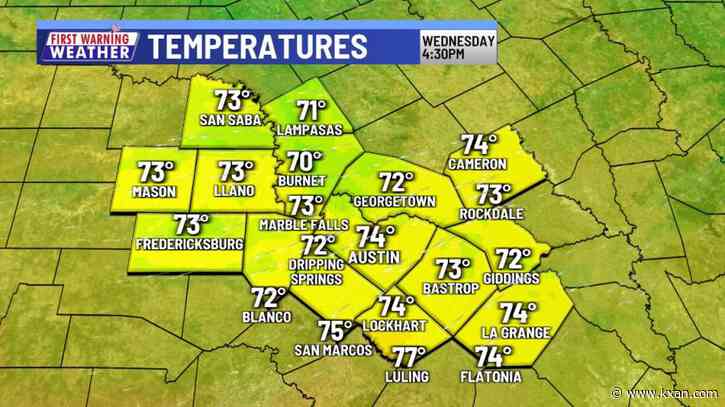 Fall air is just hours away as cold front arrives